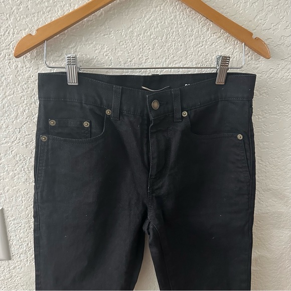 Saint Laurent Black Jeans d02 m/sk-LW size 28 - Picture 2 of 9